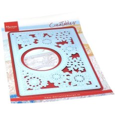 LR0816 Metal Die Marianne Design - Creatable - Rectangle Snowflakes