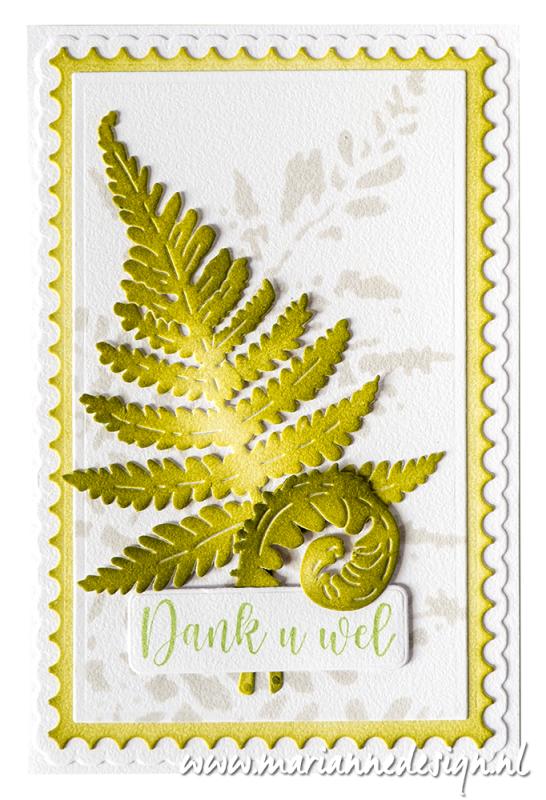 LR0817 Metal Die Marianne Design - Creatable - Tiny's Fern