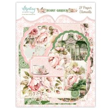 MT-PEO-LSCE  - Peony Garden - Paper Envelopes and Tags - MINTAY MINTAY  - die cuts