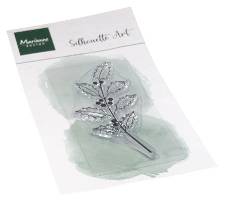 CS1142 SILHOUETTE ART - HOLLY