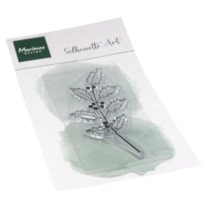 CS1142  SILHOUETTE ART - HOLLY