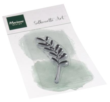 CS1143 SILHOUETTE ART - MISTLETOE