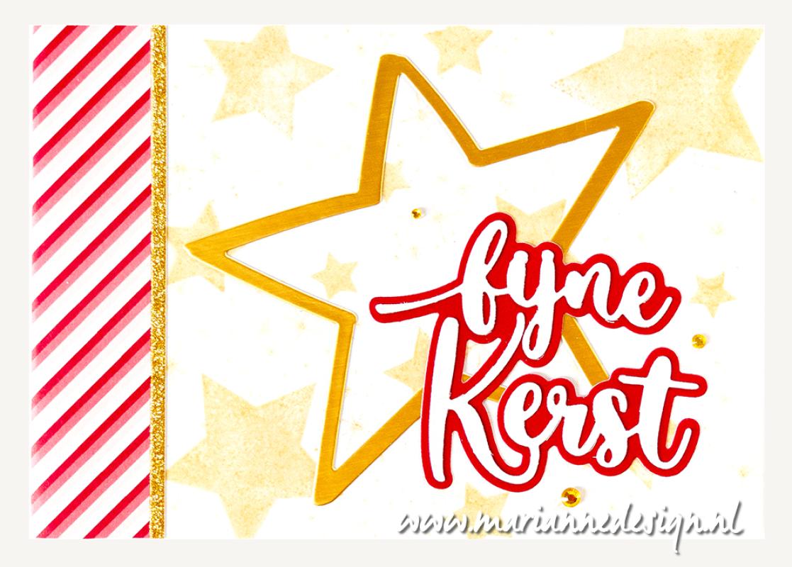 CR1630 Metal Die Marianne Design - CrafTables - Open Star