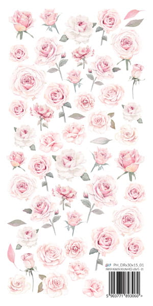 PH_DRx30x15_01 Rose Valley 01 - A DOUBLE-SIDED PAPER 15x30,5cm