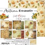 CC-C58-AB-08  AUTUMN BEAUTY - zestaw papierów 15,25X15,25CM