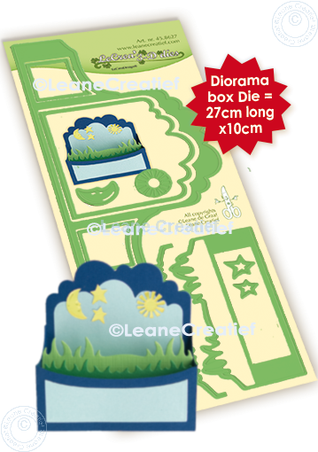 45.8627 Metal Die Leane Creatief - Diorama box 3D