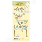 55.8740 Leane Creatief Acrylic Stamp - Baby items