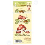 55.8757 Leane Creatief Acrylic Stamp - Mushrooms
