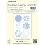 95.8641 Mask - Leane Creatief - Rosette variations Ø 70mm