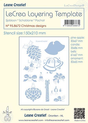 95.8672 Mask - Leane Creatief - Christmas designs