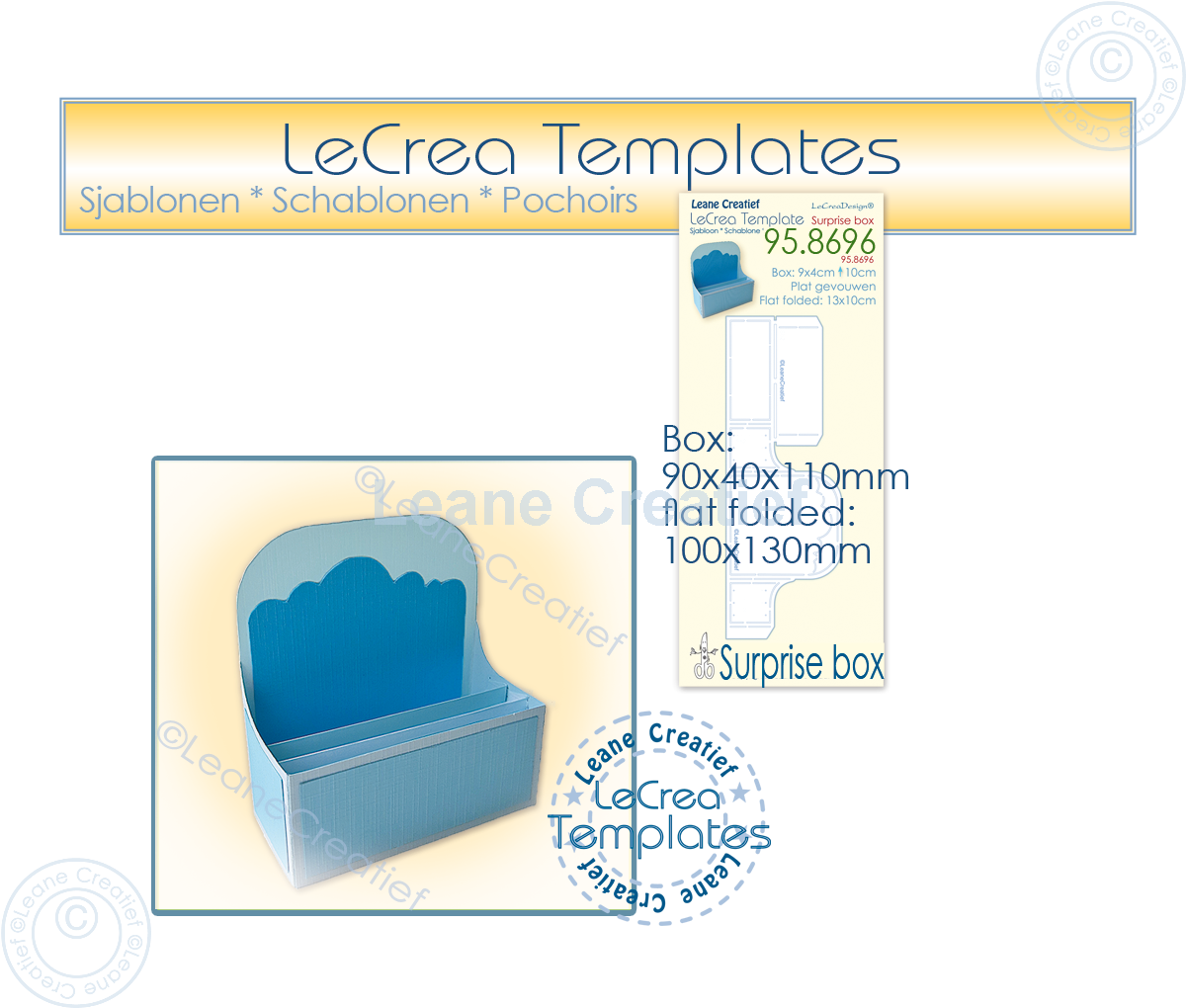 95.8696 Mask - Leane Creatief - Surprise box