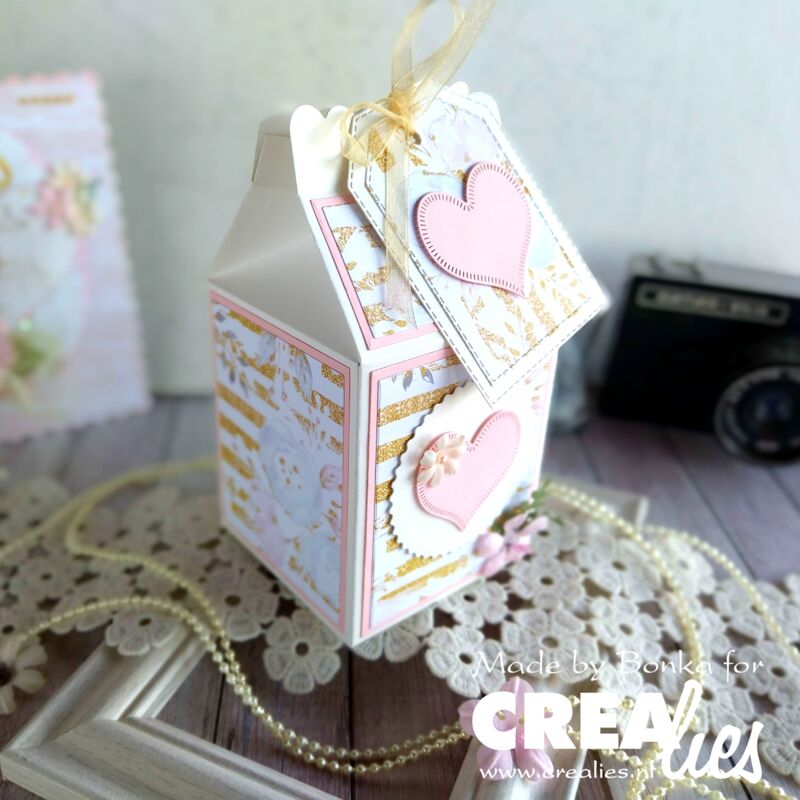 CCABL06 Crealies • Create A Box Dies Large Milk Carton Large