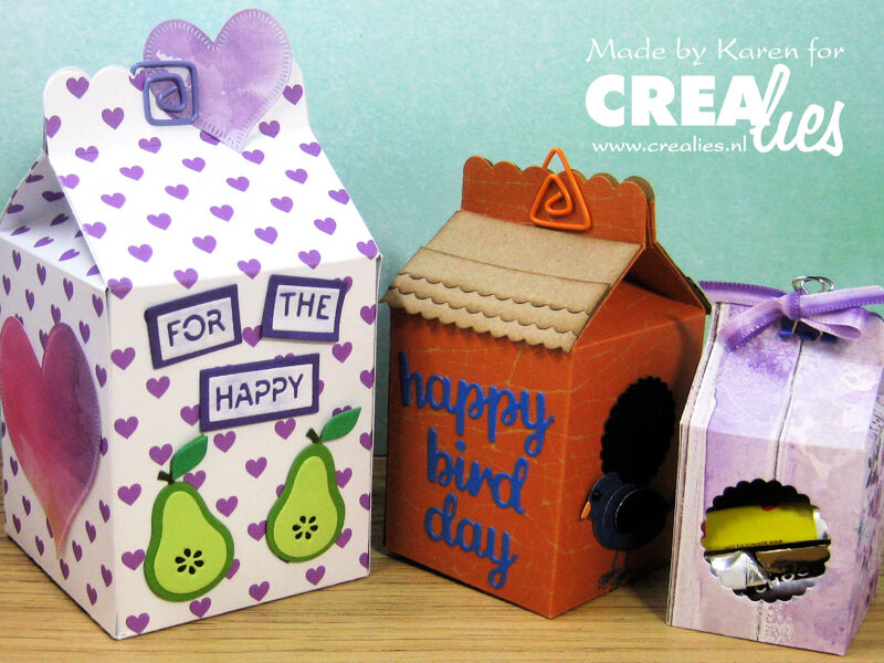 CCABL06 Crealies • Create A Box Dies Large Milk Carton Large
