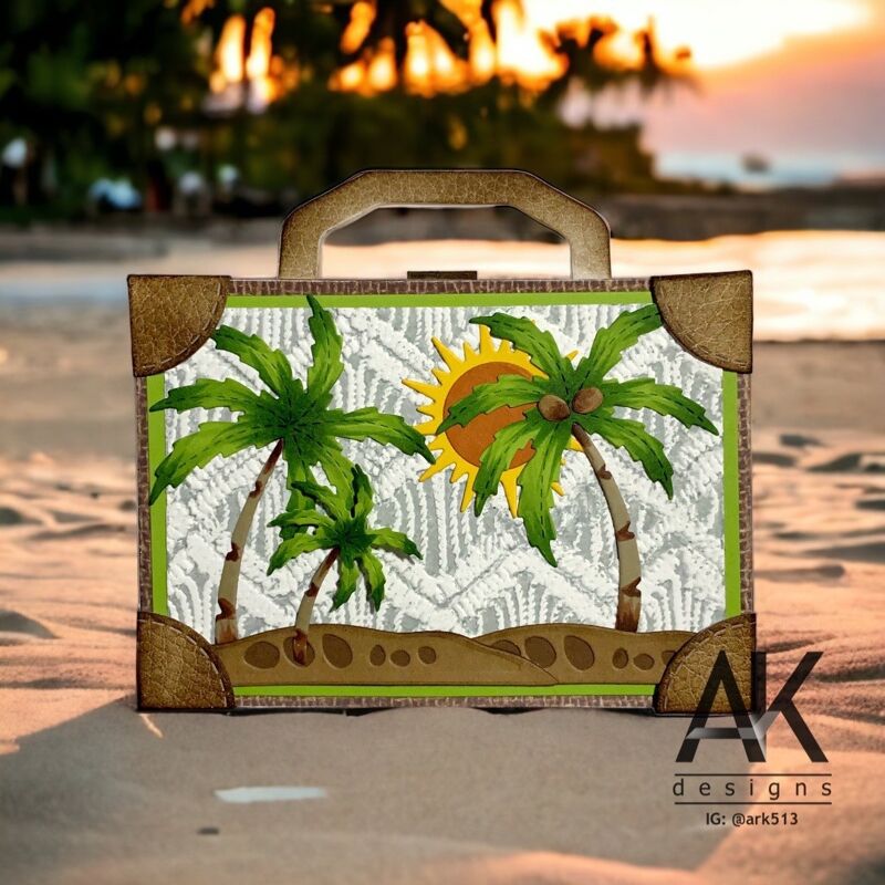 CCABL07 Crealies • Create A Box Dies Large Suitcase Large