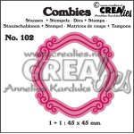 CLCB102 Crealies • Combies die & stamp set no.102 FrameB