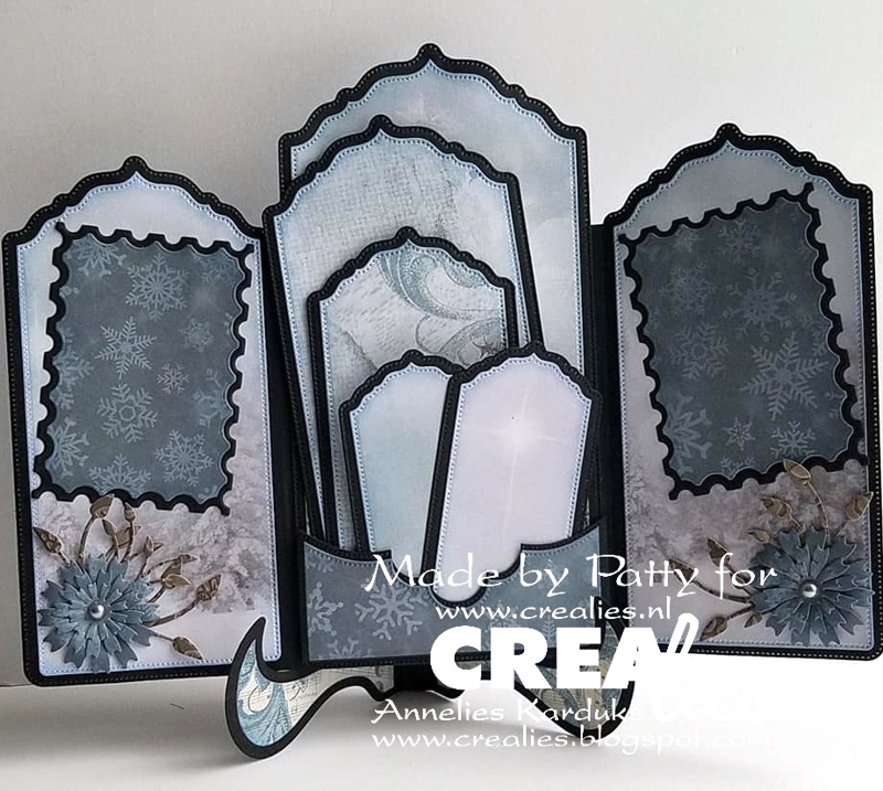 CLXTRA45 Crealies • Xtra ATC Stamp + smaller stamp