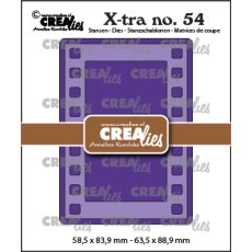 CLXTRA54 Crealies • Xtra Cutting Die Atc Filmstrip