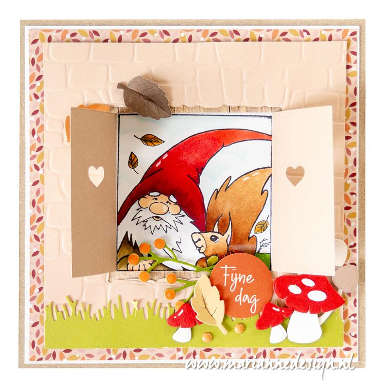HT1670 Hetty's Gnome & Squirrel