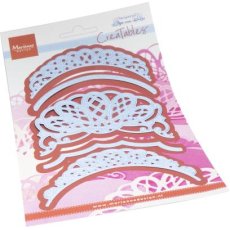 LR0827  Metal Die Marianne Design - Creatable - Anja's Regal Borders 