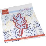 LR0829 Metal Die Marianne Design - Creatable - Leafy Sprig
