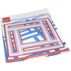 LR0831  Metal Die Marianne Design - Creatable - Log Cabin Layout