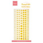 PL4527 Enamel dots - Duotone Yellow