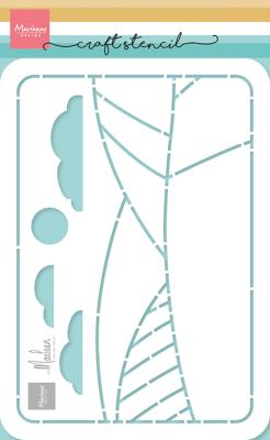PS8146 Mask Marianne Design - Mask Stencil - Diorama by Marleen - A5