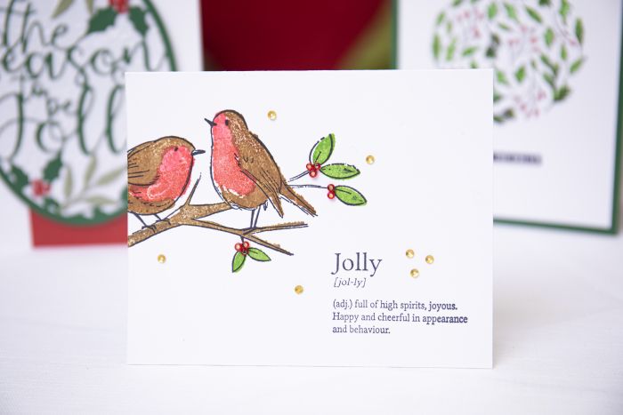 666324 Sizzix • Layered Clear Stamps Garden Birds
