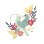 666485   Sizzix • Thinlits Die Set Sweet Birds