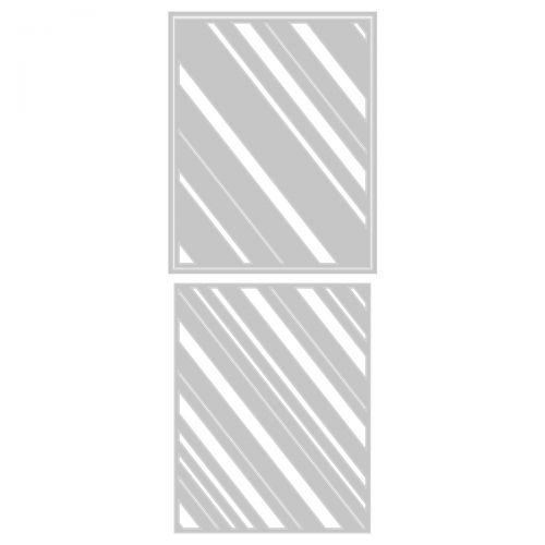 666336 Sizzix • Thinlits Die Set Layered Stripes