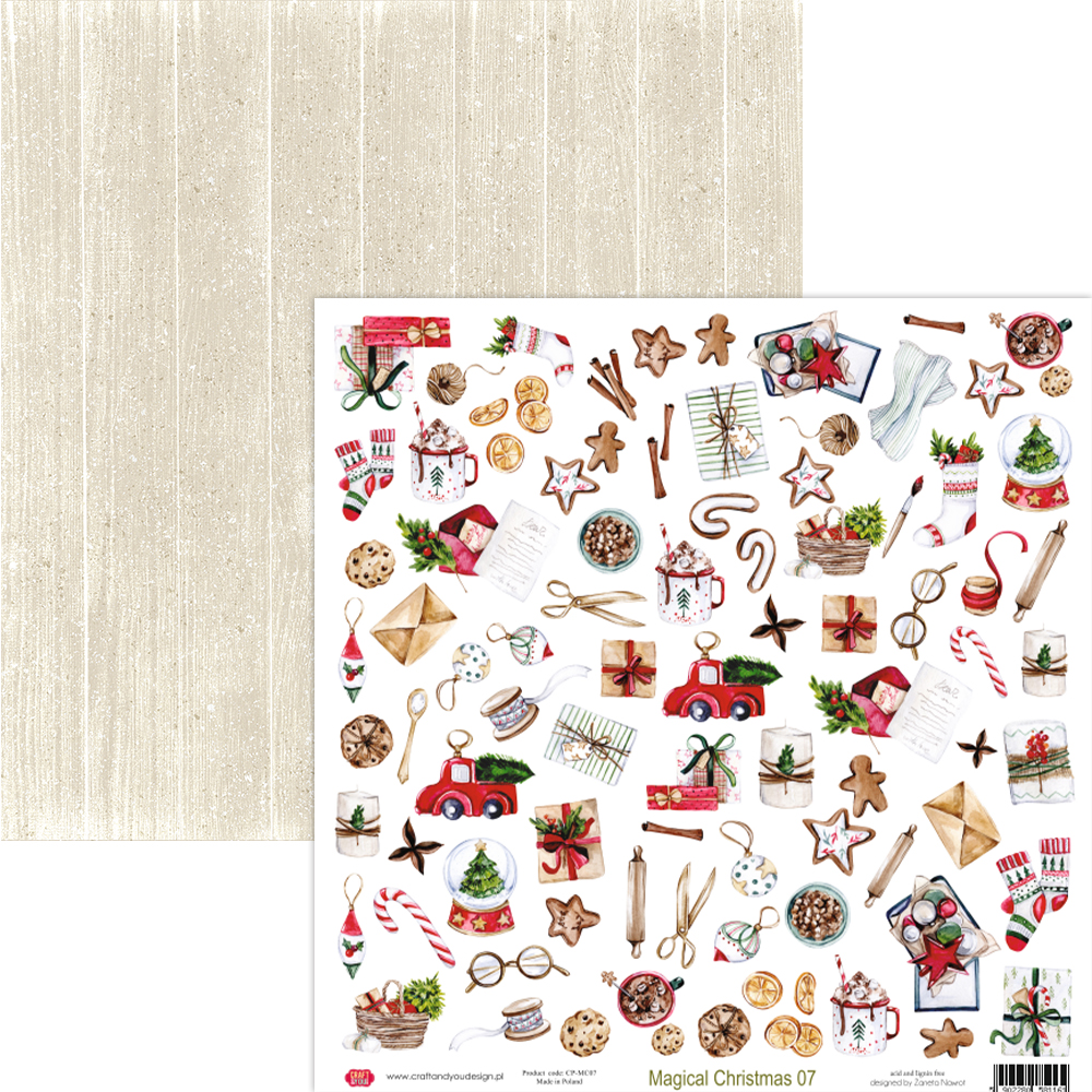 CSET-MC-8 Big CREATIVE set 30,5x30,5cm Magical Christmas