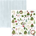 CP-MC08 Elements for self-cutting out 12x12" Craft & You Design - Magical Christmas 08