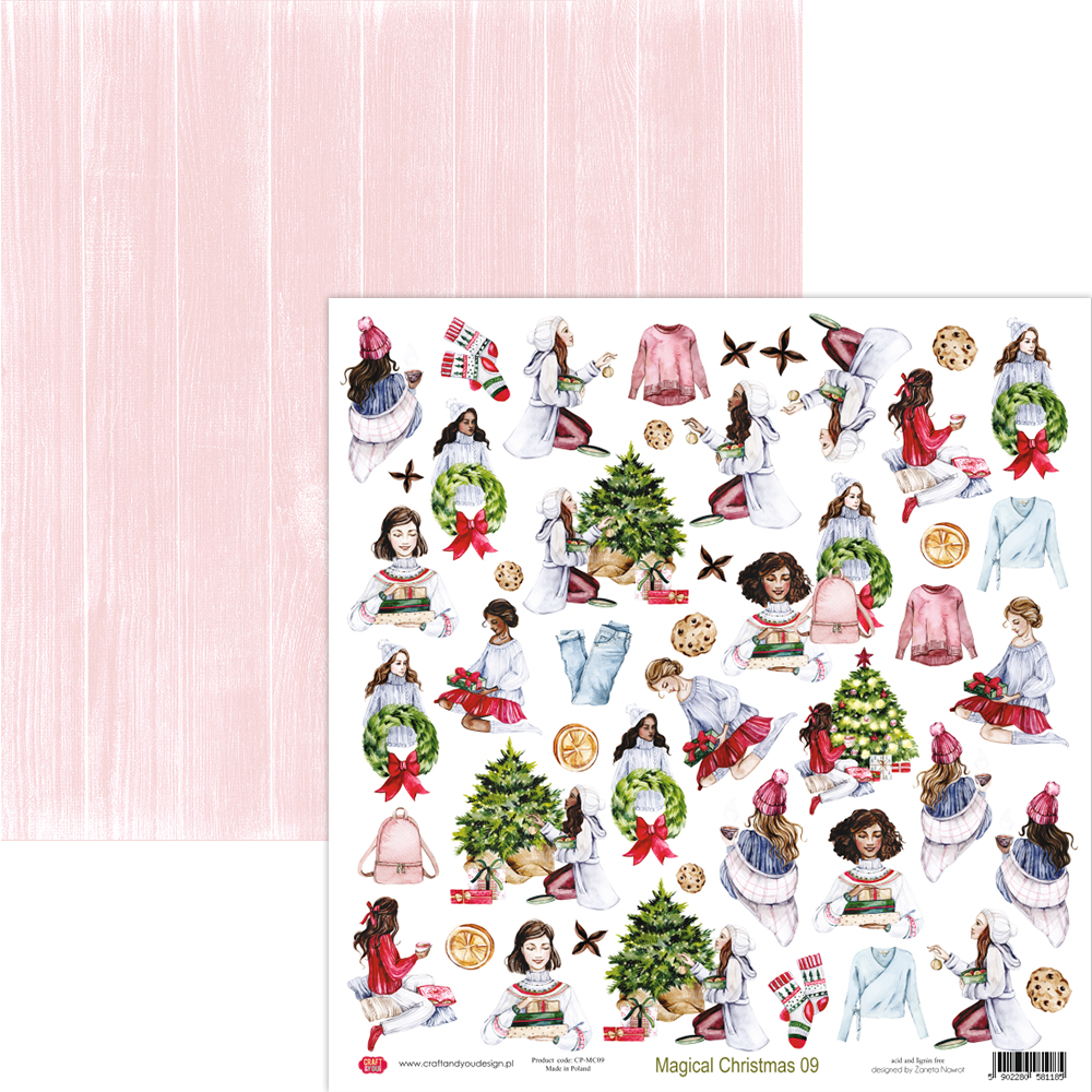 CSET-MC-8 Big CREATIVE set 30,5x30,5cm Magical Christmas