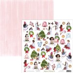 CP-MC09 Elements for self-cutting out 12x12" Craft & You Design - Magical Christmas 09
