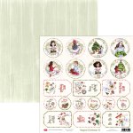 CP-MC10  Elements for self-cutting out 12x12"  Craft & You Design  -  Magical Christmas 10 