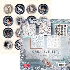 CSET-MWI-8 Big CREATIVE set 30,5x30,5cm  Mysterious Winter