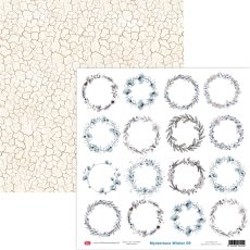 CP-MWI09  Elements for self-cutting out 12x12"  Craft & You Design  -  Mysterious Winter 09 