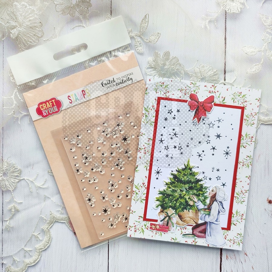 CS030 Clear Stamp - Stars