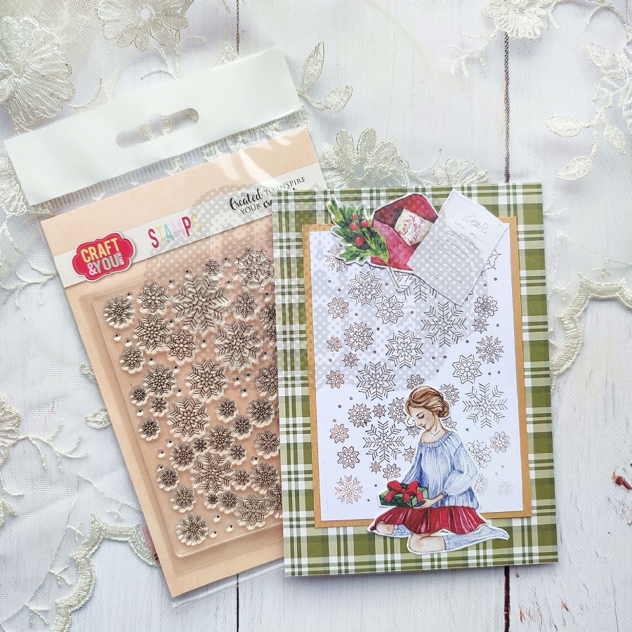 CS031 Clear Stamp - Snowflakes