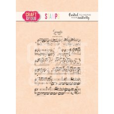 CS032 Clear Stamp - Music notes