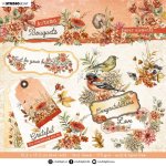 SL-AB-DCB56 Paper Pad with Die-Cuts Studio Light - Autumn Bouquet