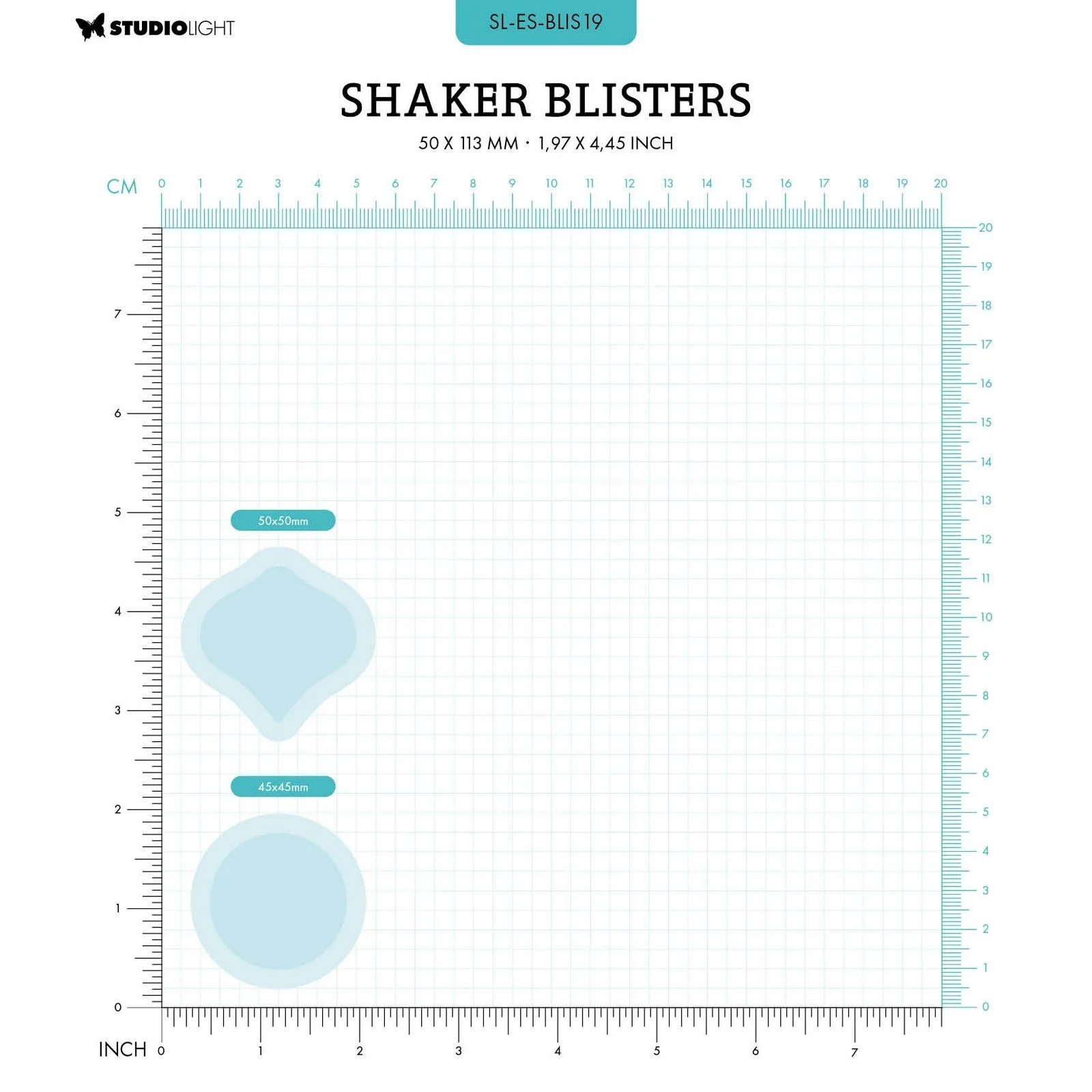 SL-ES-BLIS18 Shaker Blisters Mini balls - 10 pcs