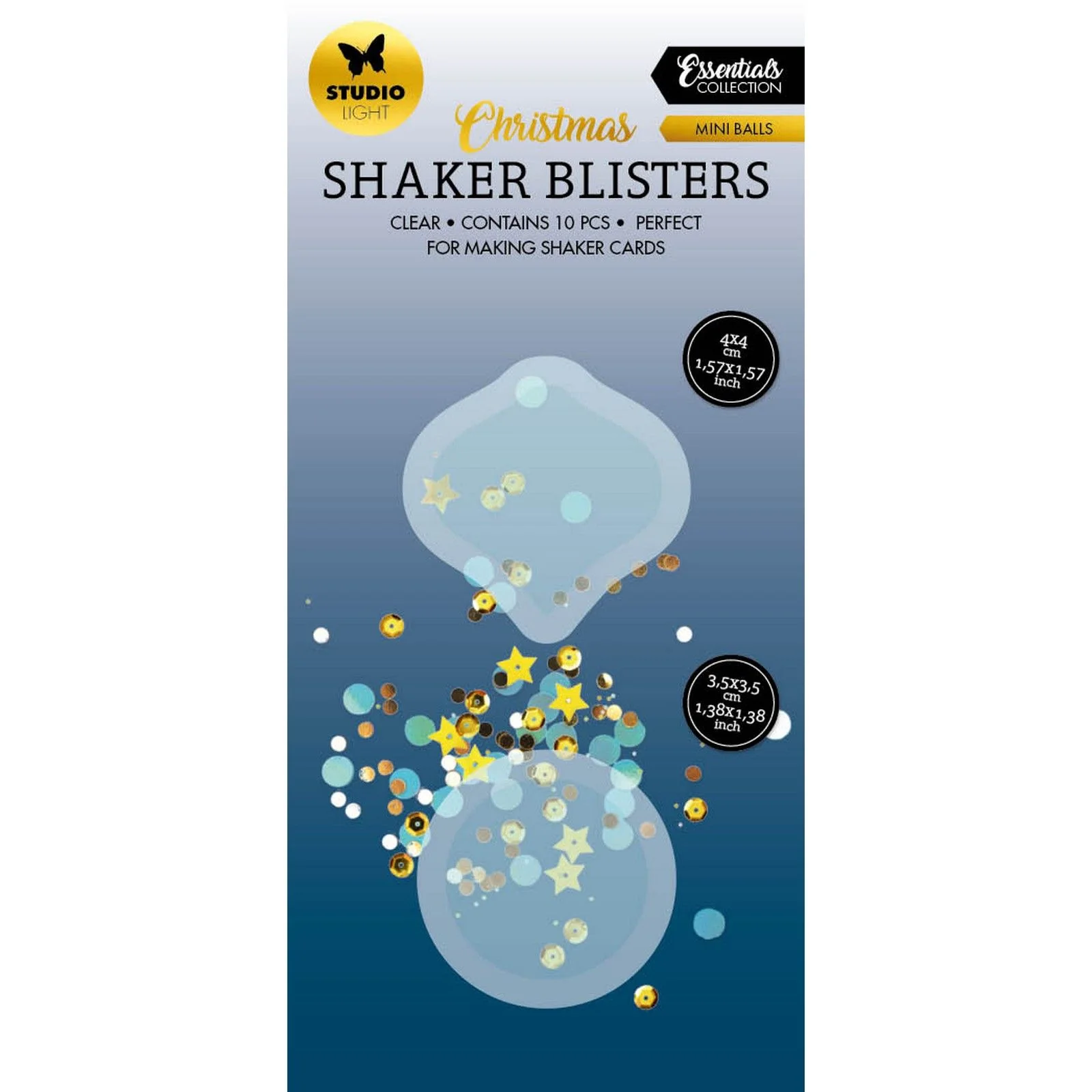 SL-ES-BLIS18 Shaker Blisters Mini balls - 10 pcs