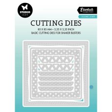 SL-ES-CD577  Cutting die Studio Light for shaker box  "Square Shape"