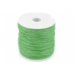310030-55  Sznurek bawełniany Ø1 mm woskowany 55 zieleń pastelowa