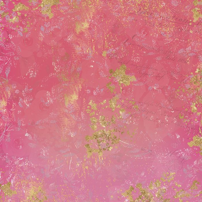 NGA-VR-PAD12 Nature's Garden Vintage Rose 12" x 12" Paper Pad