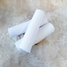 TKA-3 Cotton stiffened with dry alcohol - white