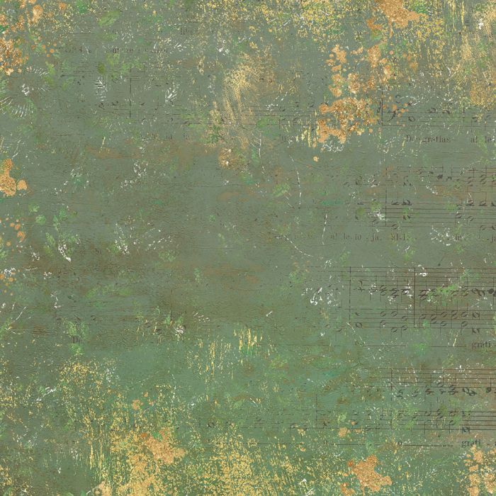 NGA-VR-PAD12 Nature's Garden Vintage Rose 12" x 12" Paper Pad
