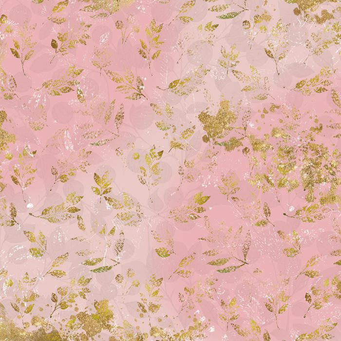 NGA-VR-PAD12 Nature's Garden Vintage Rose 12" x 12" Paper Pad
