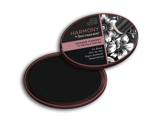 SN-IP-HOP-JBLA Spectrum Noir Harmony Opaque Pigment Inkpad - Jet Black